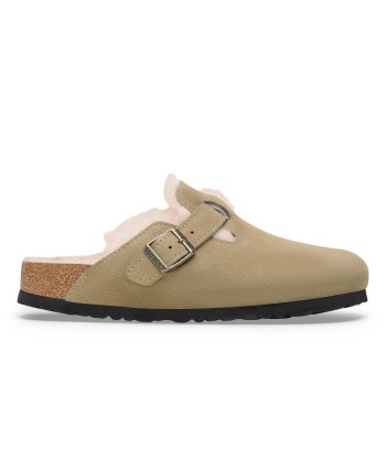 Birkenstock Boston Shearling Suede Leather pas chere