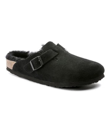 Birkenstock Boston Shearling Suede Leather suggérées chez