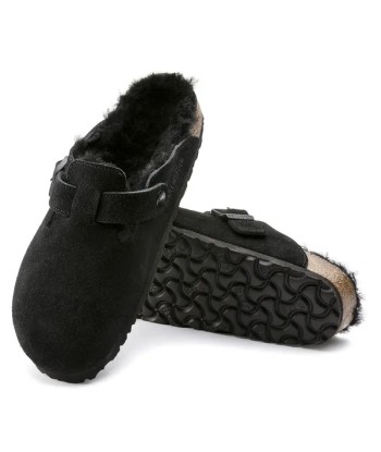 Birkenstock Boston Shearling Suede Leather suggérées chez