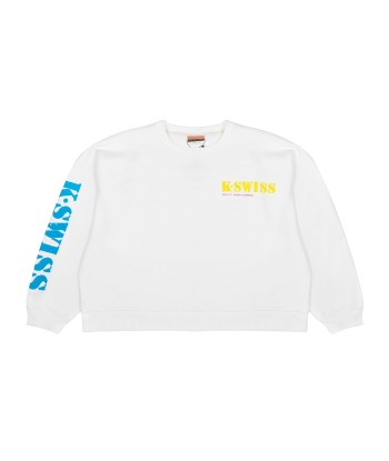 104362-100 | WILLY XL CREWNECK | WHITE les muscles