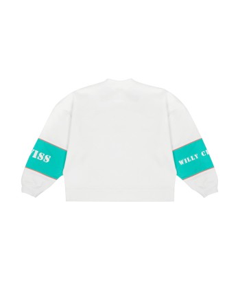 104358-100 | WILLY CREWNECK | WHITE Fin de série