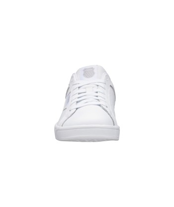 96347-110-M | WOMENS CLEAN COURT II CMF | WHITE/SILVER chez Cornerstreet bien 