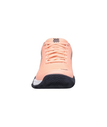 96614-606-M | HYPERCOURT EXPRESS 2 CLAY | PEACH NECTAR/GRAYSTONE/WHITE les muscles