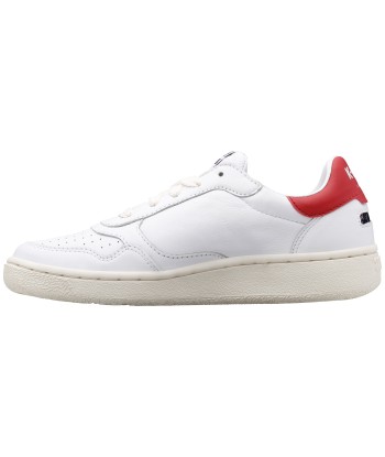 07261-143-M | SLAMMCOURT LTH | WHITE/VARSITY RED Profitez des Offres !