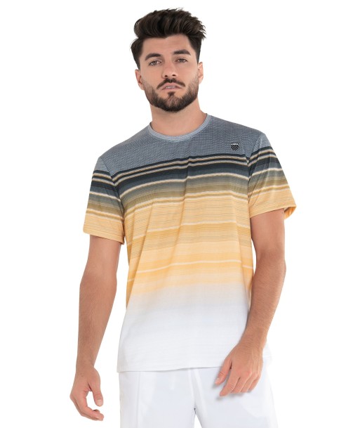 107724-767 | RADIANT STRIPE S/S | AMBER français