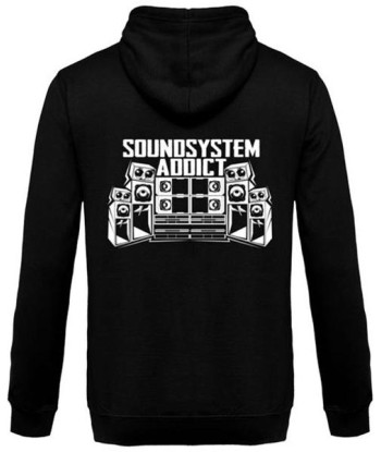 Soundsystem - Back Design - Unisex Hoodie votre