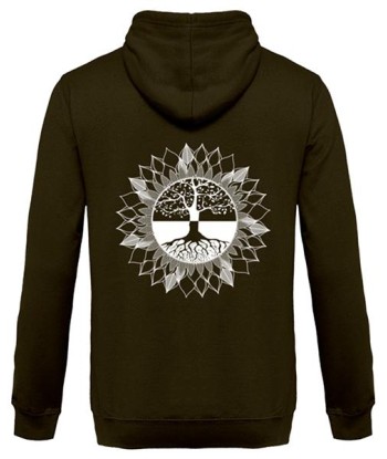 Tree of Life - Back Design - Unisex Hoodie france