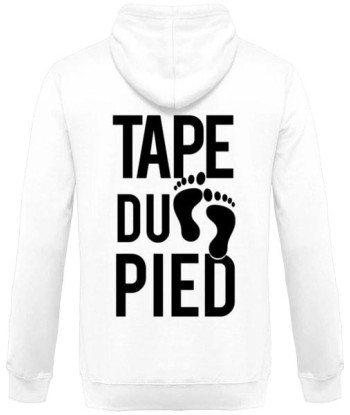 Tape du pied - Back design - Unisex Hoodie d'Europe débarque