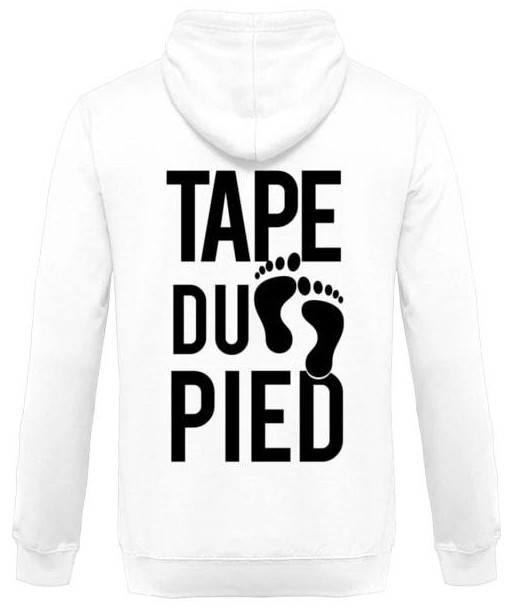 Tape du pied - Back design - Unisex Hoodie d'Europe débarque