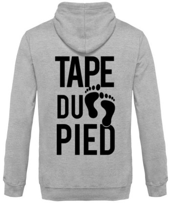 Tape du pied - Back design - Unisex Hoodie d'Europe débarque