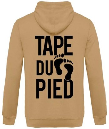 Tape du pied - Back design - Unisex Hoodie d'Europe débarque