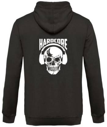 Hardcore - Back Design - Unisex Hoodie pas cher chine