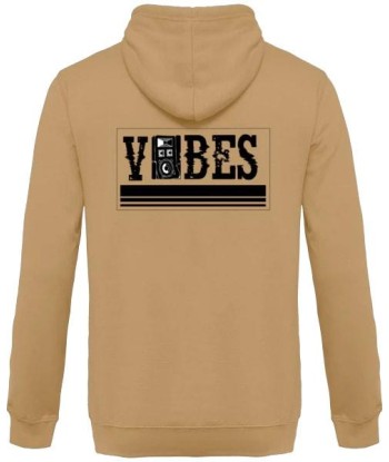 Vibes - Back Design - Thick Unisex Hoodie du meilleur 