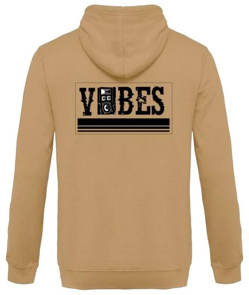 Vibes - Back Design - Thick Unisex Hoodie du meilleur 