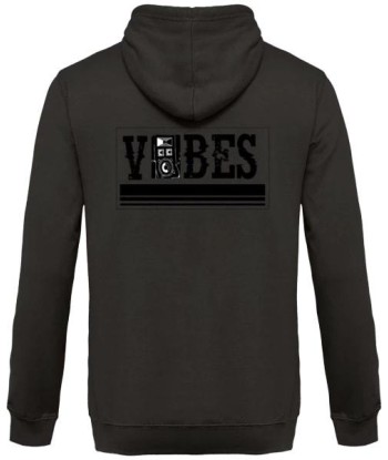 Vibes - Back Design - Thick Unisex Hoodie du meilleur 