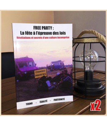 Book History of Free Parties - Physical Version - Preorder basket pas cher