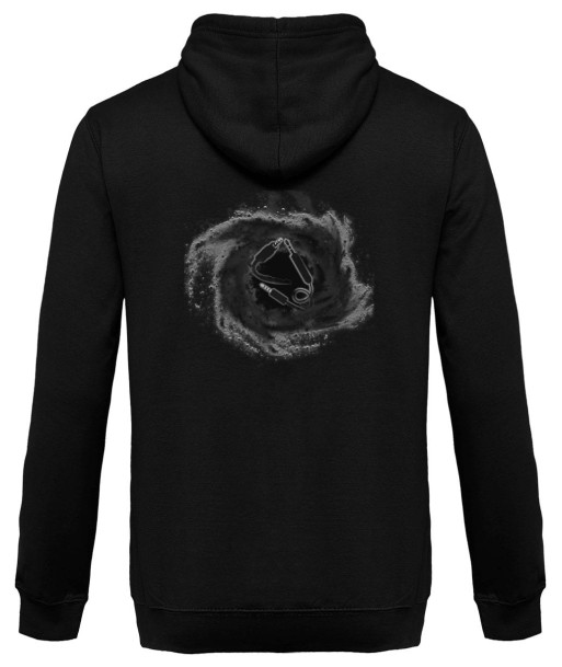 Black Hole - Back Design - Unisex Hoodie suggérées chez