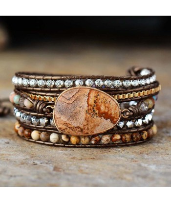 Bracelet of Vitality | Brown Jasper d'Europe débarque