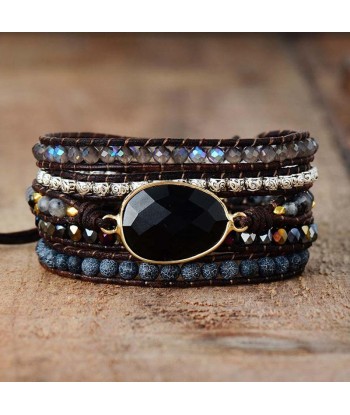 Stability Bracelet | Black Onyx Fin de série