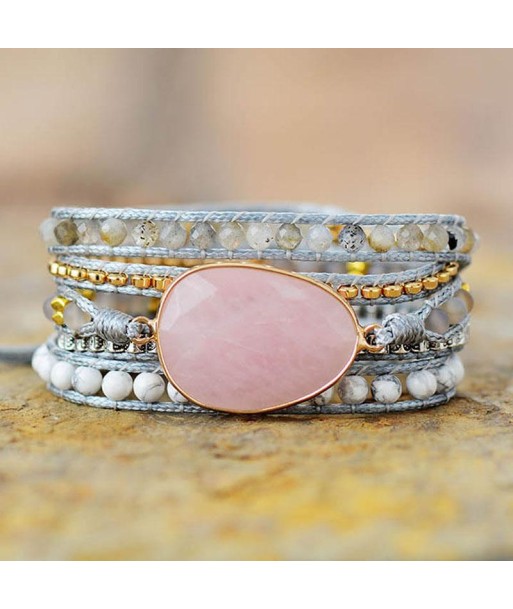 Bracelet of Tenderness | Rose Quartz à prix réduit toute l'année