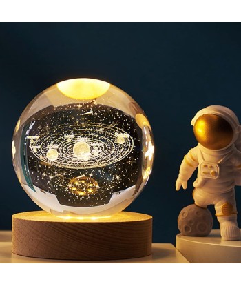 Luminous Solar System Sphere Pour