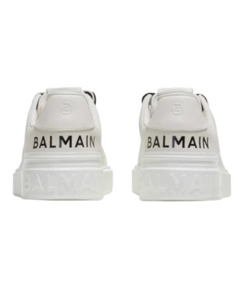 Balmainbaskets B-Court en cuir les ctes