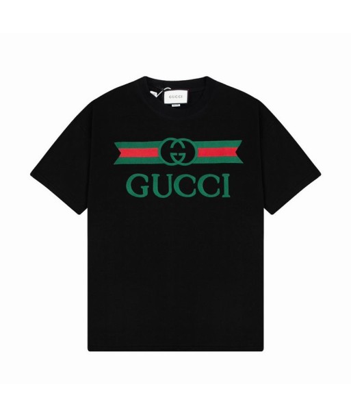 GUCCI T-shirt En Jersey De Coton Imprimé 2023