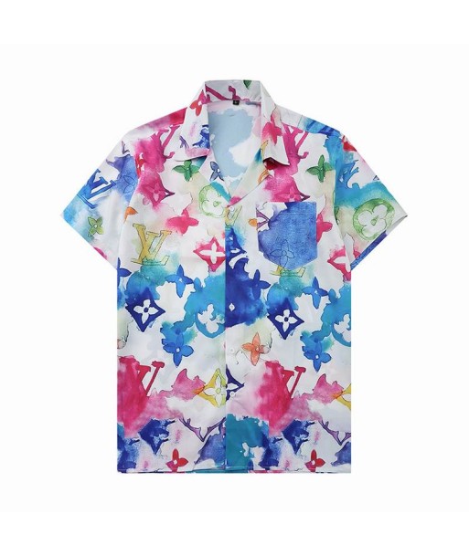 Louis-Vuitton chemise de plage logo LV la livraison gratuite