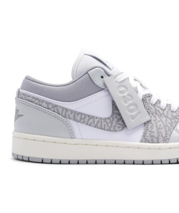 Air Jordan 1 low Premium éléphant print en linge