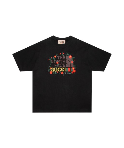 Gucci x north face t-shirt en coton 2023