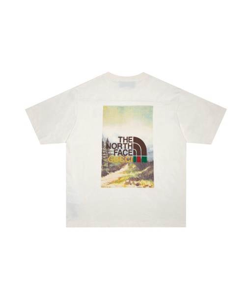 Gucci x north face t-shirt en coton Profitez des Offres !