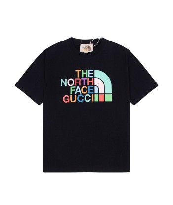 GUCCI T-shirt en coton Imprimé North Face Les êtres humains sont 