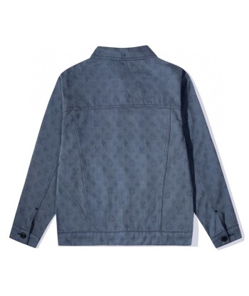 LOUIS-VUITTON veste en denim  Monogram destockage