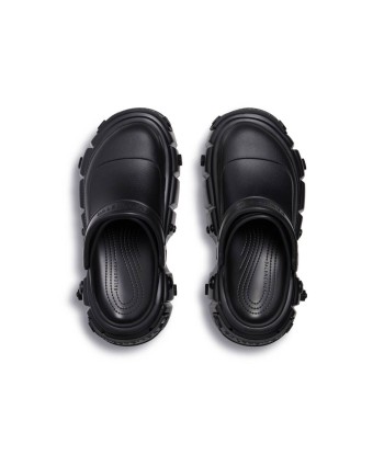 BALENCIAGA mules hardcrocs Tm en gomme noir pas chere