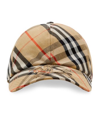 Burberrycasquette Icon à carreaux l'achat 