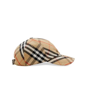 Burberrycasquette Icon à carreaux l'achat 