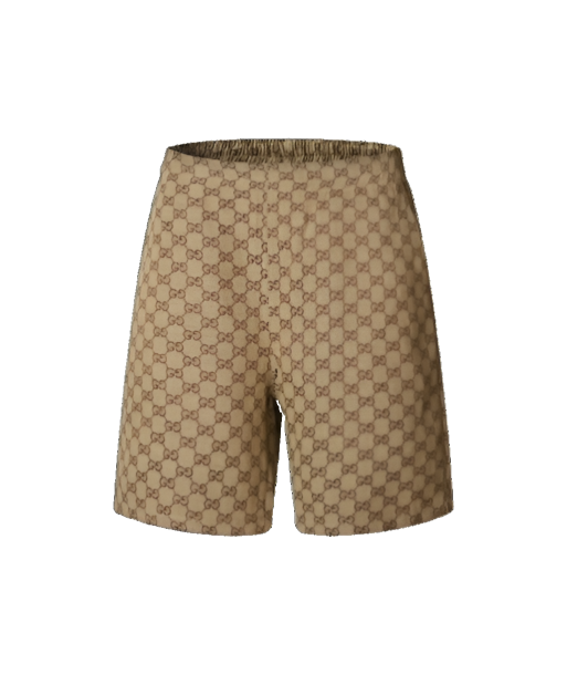 Gucci Short en Toile GG Jumbo basket pas cher