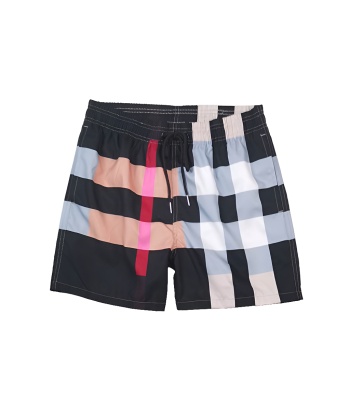 Burberryshort de bain à carreaux de pas cher