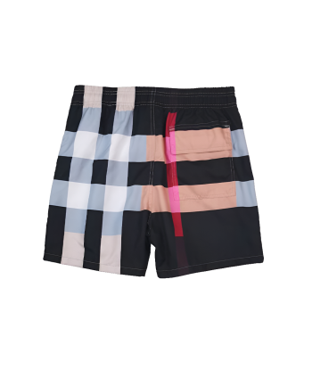 Burberryshort de bain à carreaux de pas cher