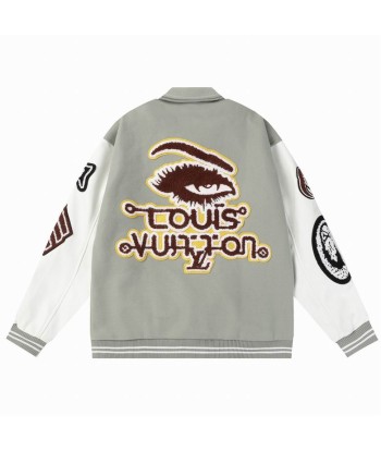 Louis-Vuitton Blouson en Coton Brodé Comparez plus de prix