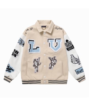 Louis-Vuitton Blouson en Coton Brodé chez Cornerstreet bien 