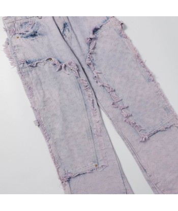 Louis-Vuitton Pantalon en Jean Imprimé monogram 50-70% off 