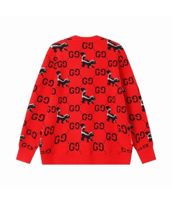 Gucci Pull en Maille Coton Jacquard prix