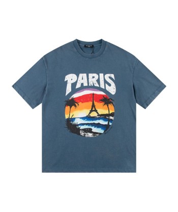 Balenciagat-shirt à logo imprimé Paris offre 