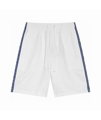 Short cargo brodé en coton la chaussure