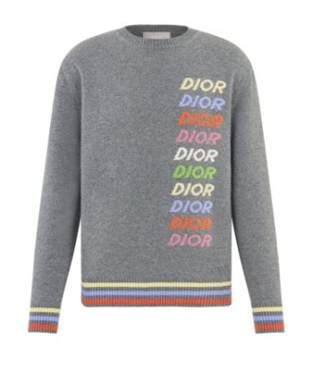 DIORPull intarsia Dior Multi vente chaude votre 