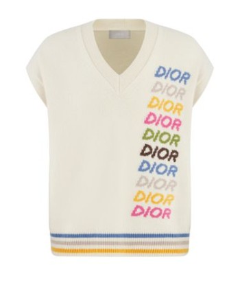 DIORPull sans manches Dior Multi rembourrage situé sous