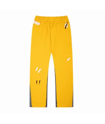 Gallery Dept. Graffiti Pantalon de survêtement pour hommes "Jaune" solde