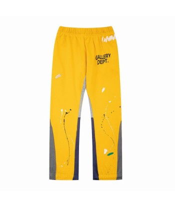 Gallery Dept. Graffiti Pantalon de survêtement pour hommes "Jaune" solde