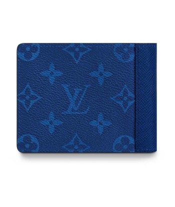 Louis Vuitton Portefeuille Slender Monogram Surfin' Bleu Marine de la marque